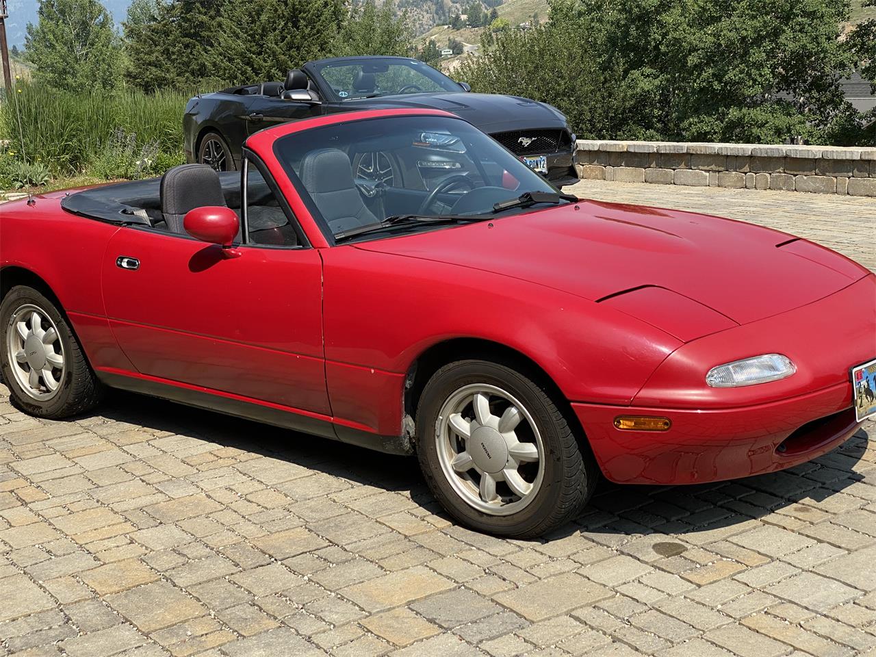 Mazda-Miata-1991-Red-Black-2