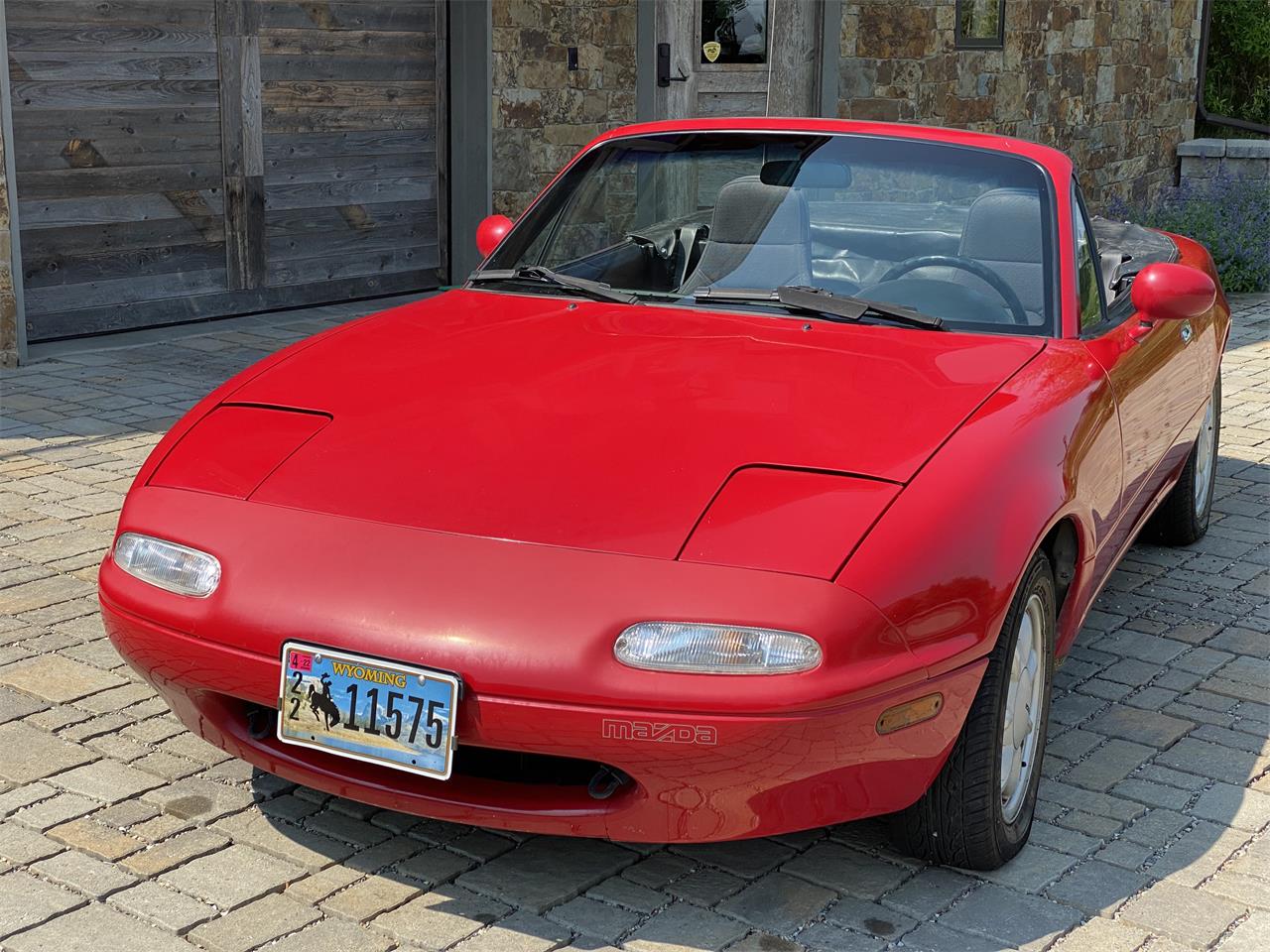 Mazda-Miata-1991-Red-Black