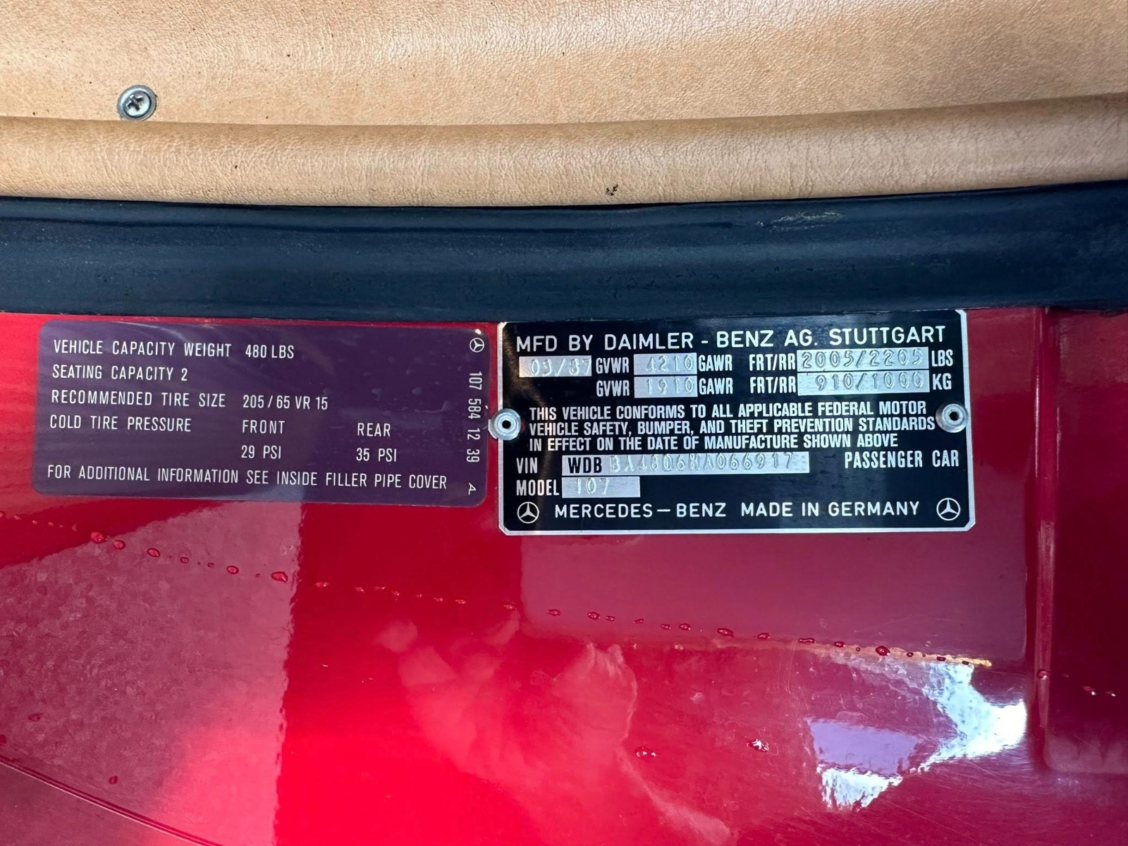 Mercedes-Benz-Other-1987-Convertible-29