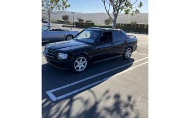 Mercedes-benz-190e-2.3-16-1985-Black-Gray-and-Black