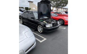 Mercedes-benz-190e-2.3-16-1985-Black-Gray-and-Black-6