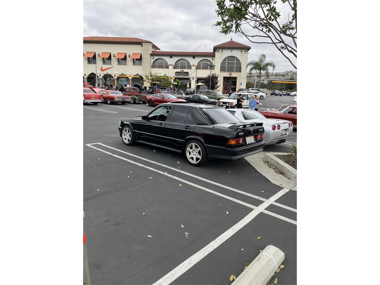 Mercedes-benz-190e-2.3-16-1985-Black-Gray-and-Black-7