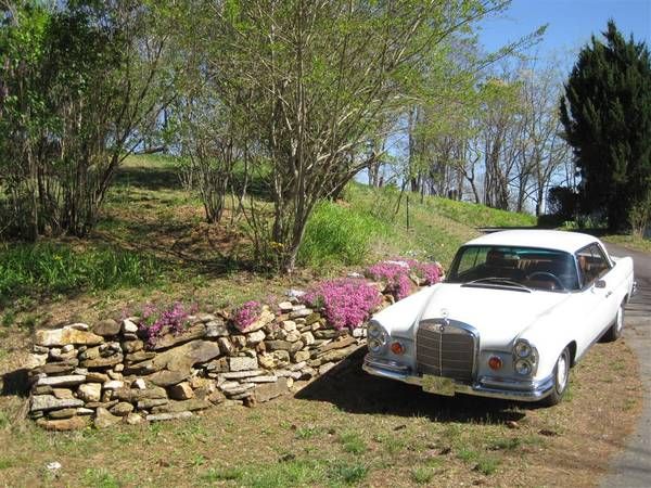 Mercedes-benz-220se-1966-White
