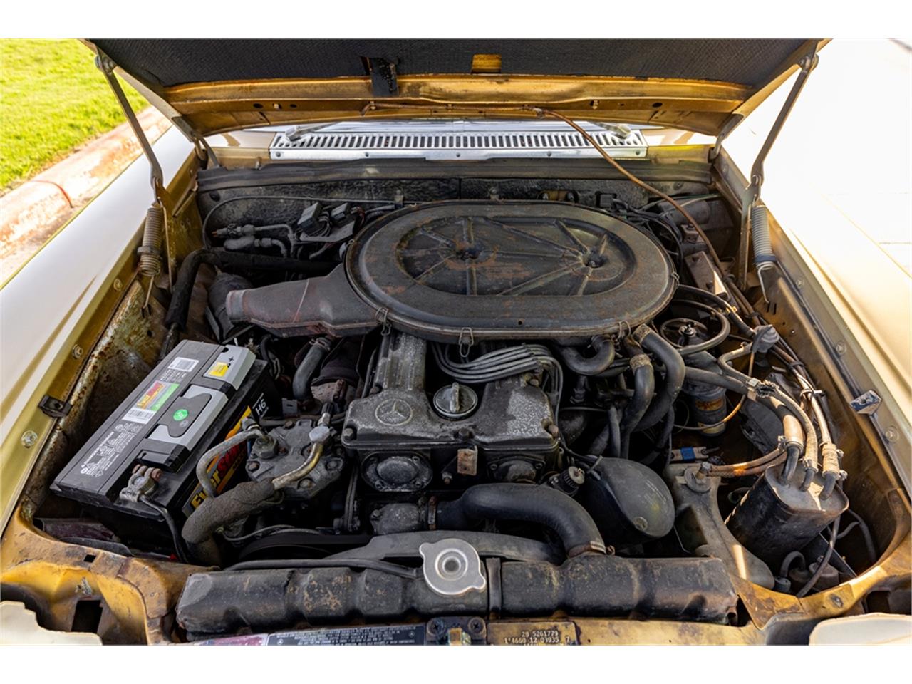 Mercedes-benz-280-1976-Gold-Tan-9
