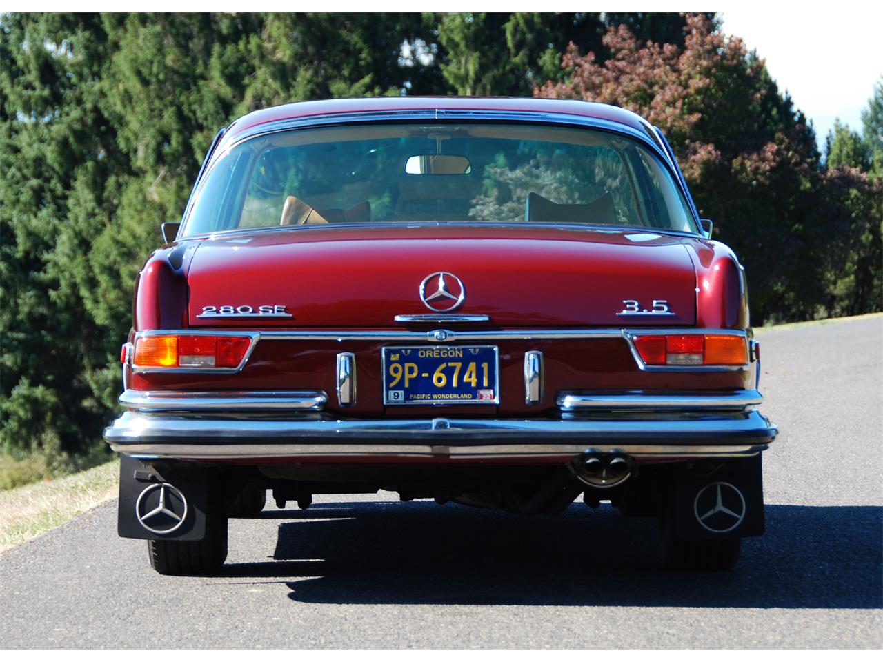 Mercedes-benz-280se-1971-Red-Tan-12
