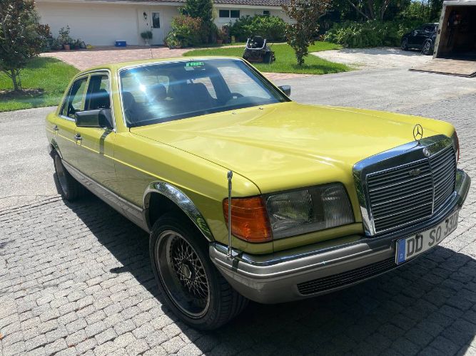 Mercedes-benz-280se-1981-Yellow-20