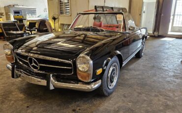 Mercedes-benz-280sl-1970-Black-Classic-Red-1