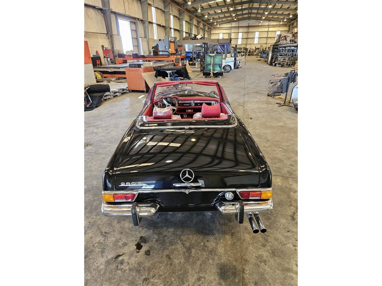 Mercedes-benz-280sl-1970-Black-Classic-Red-12