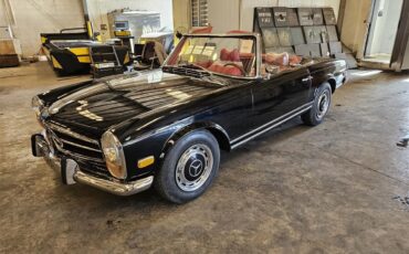 Mercedes-benz-280sl-1970-Black-Classic-Red
