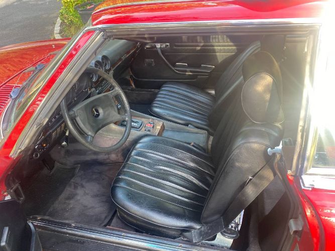 Mercedes-benz-280sl-1981-Red-19