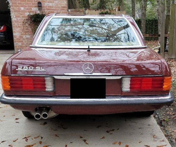 Mercedes-benz-280sl-1981-Red-2
