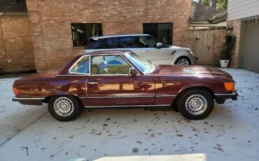 Mercedes-benz-280sl-1981-Red