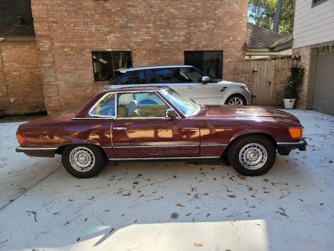 Mercedes-benz-280sl-1981-Red