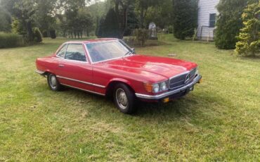 Mercedes-benz-280sl-1981-Red