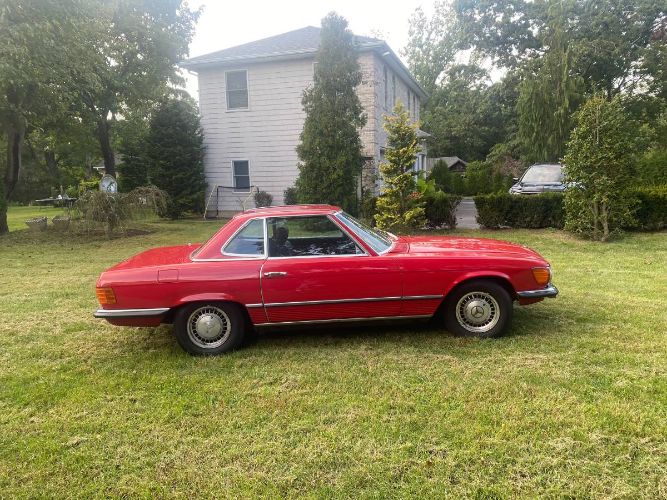 Mercedes-benz-280sl-1981-Red-5