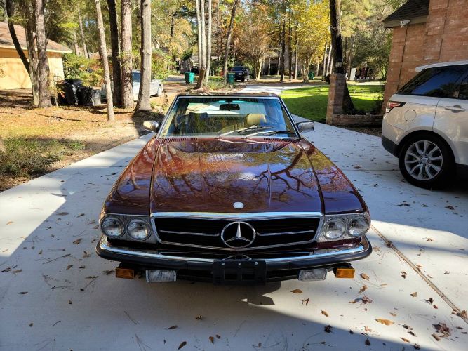 Mercedes-benz-280sl-1981-Red-6