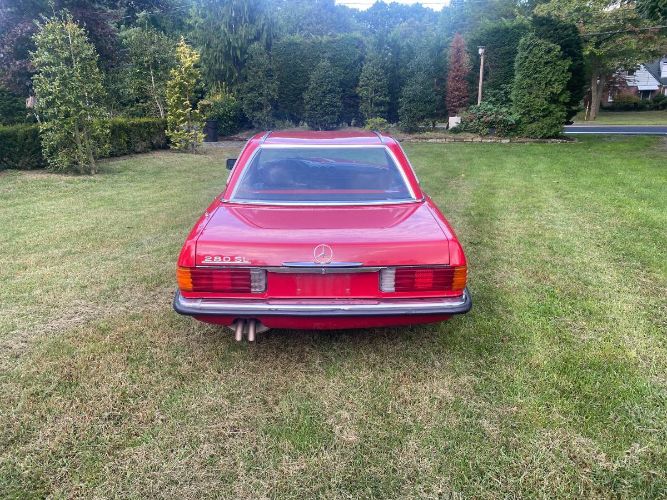 Mercedes-benz-280sl-1981-Red-6