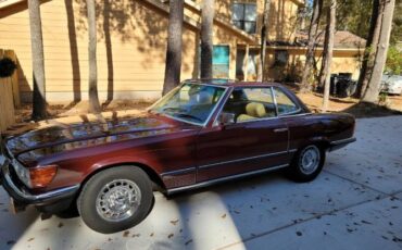 Mercedes-benz-280sl-1981-Red-8