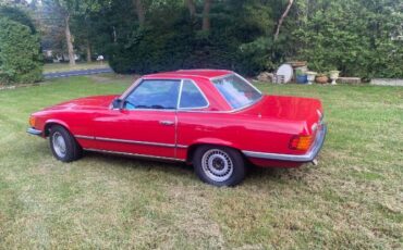 Mercedes-benz-280sl-1981-Red-9