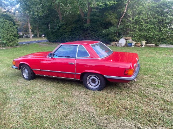 Mercedes-benz-280sl-1981-Red-9