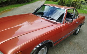 Mercedes-benz-280sl-1981-Red-Black-1