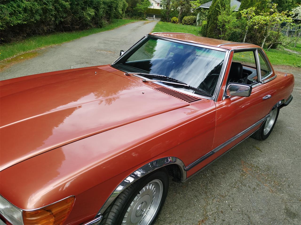 Mercedes-benz-280sl-1981-Red-Black-1