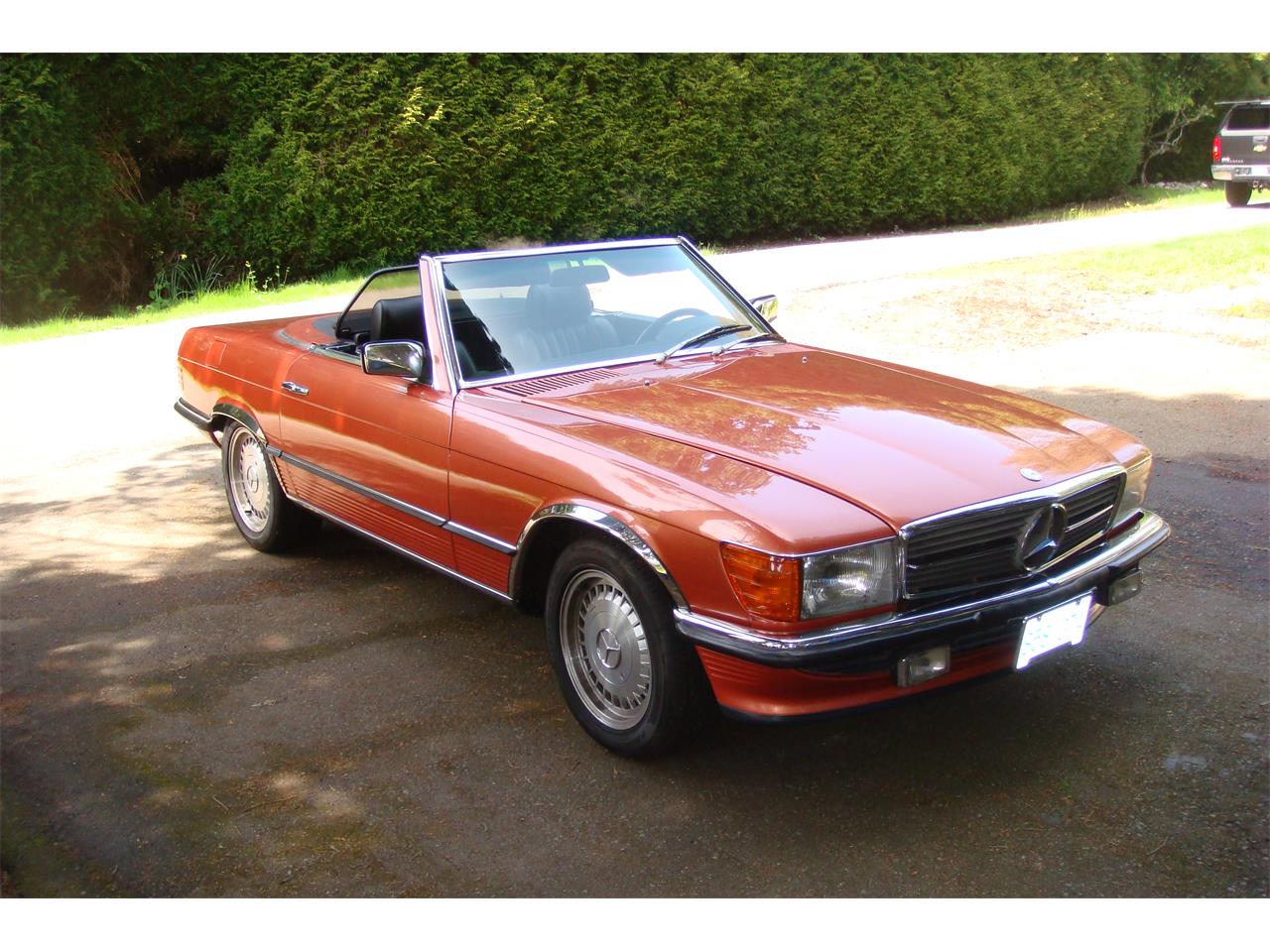 Mercedes-benz-280sl-1981-Red-Black-5