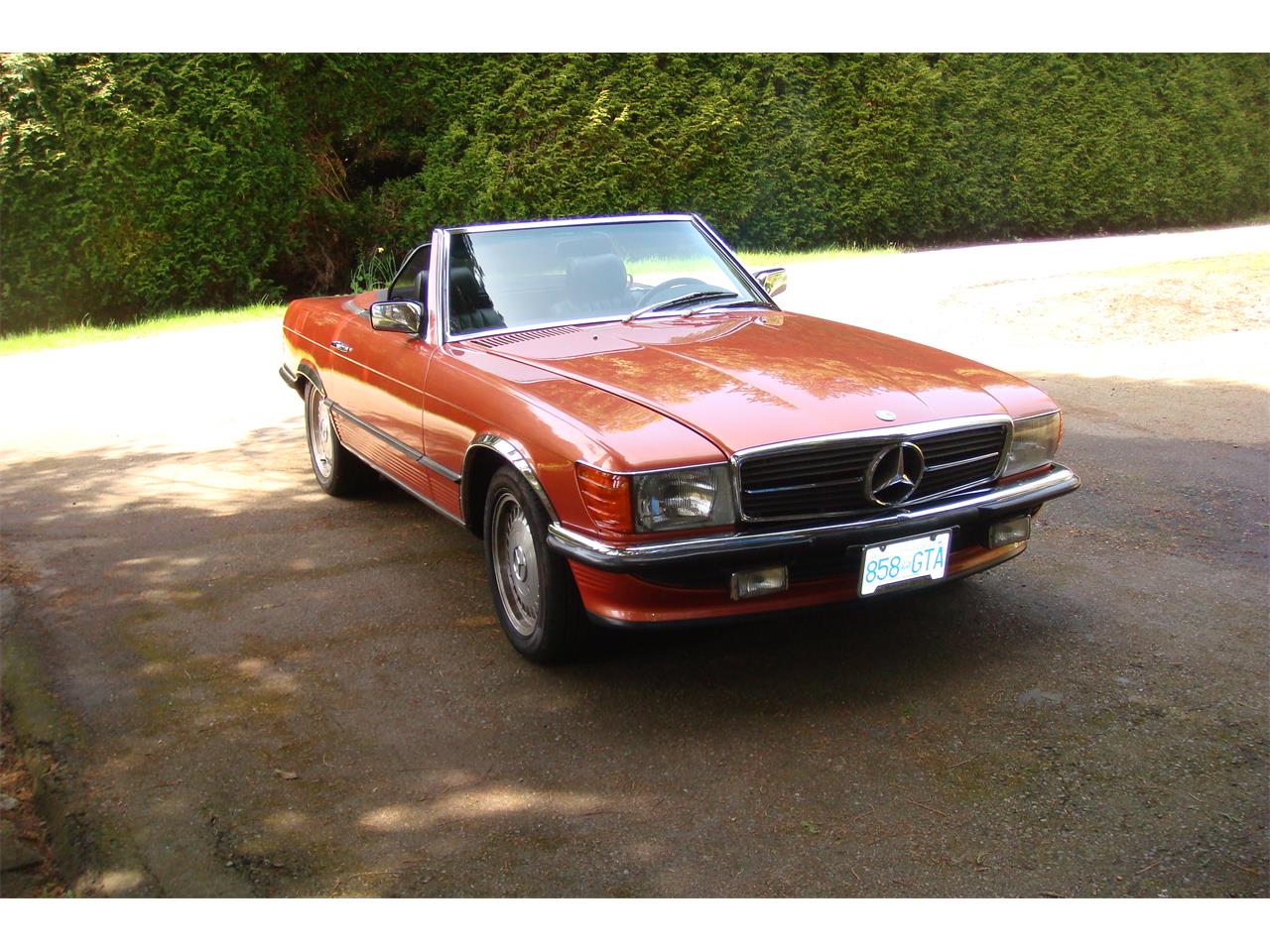 Mercedes-benz-280sl-1981-Red-Black-6