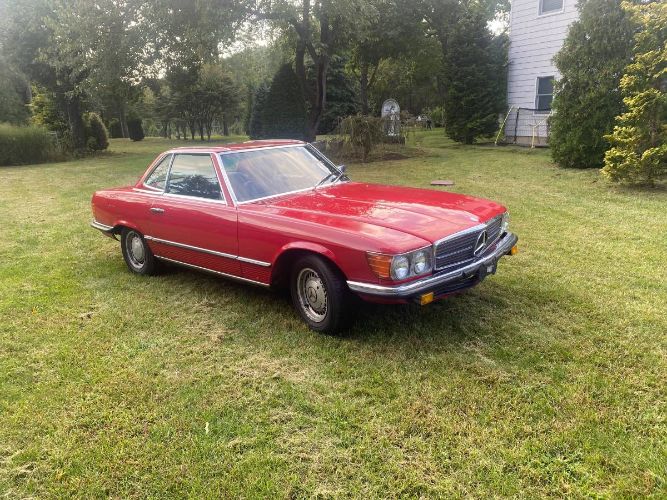 Mercedes-benz-280sl-1981-Red