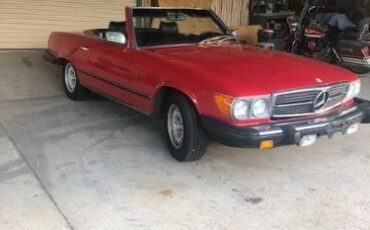 Mercedes-benz-280sl-1982-Red-5