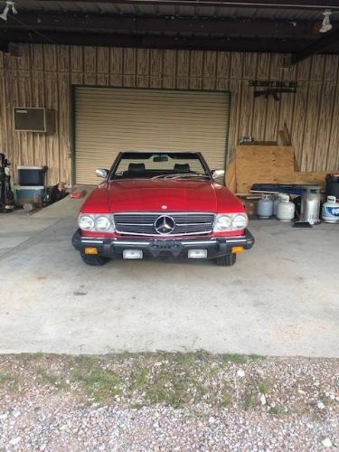 Mercedes-benz-280sl-1982-Red-8