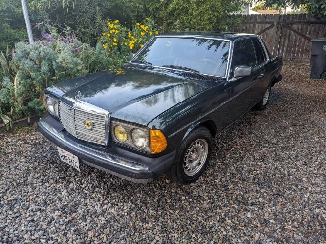 Mercedes-benz-300cd-1981-Forest-Green-Black-12