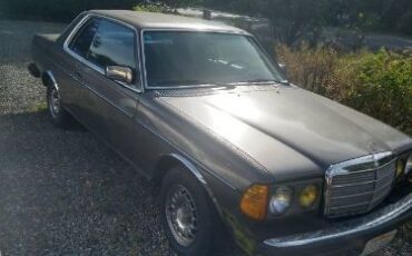 Mercedes-benz-300cd-1982-Gray-Black