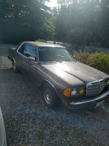 Mercedes-benz-300cd-1982-Gray-Black