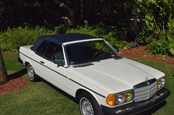 Mercedes-benz-300cd-1982-White-Blue-7
