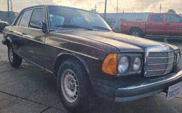 Mercedes-benz-300d-1980-Brown