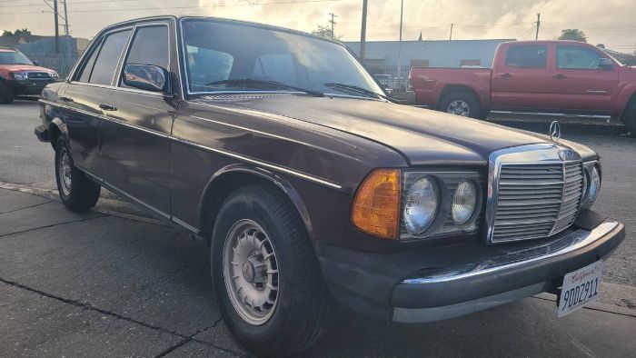 Mercedes-benz-300d-1980-Brown