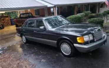 Mercedes-benz-300sdl-1987-Charcoal-Burgundy-1