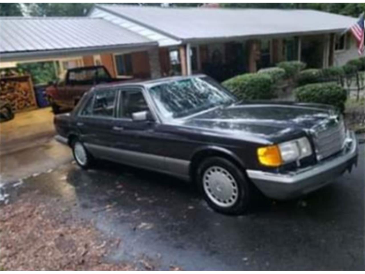 Mercedes-benz-300sdl-1987-Charcoal-Burgundy-1