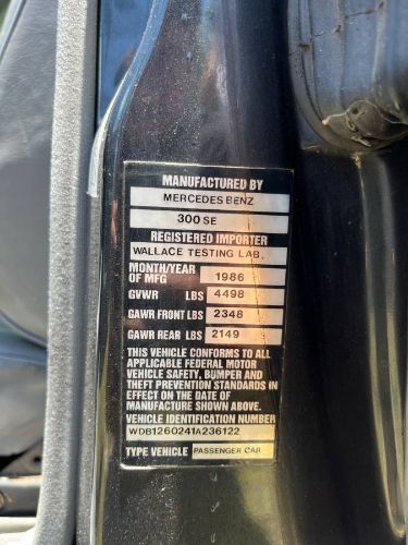 Mercedes-benz-300se-1986-Blue-2