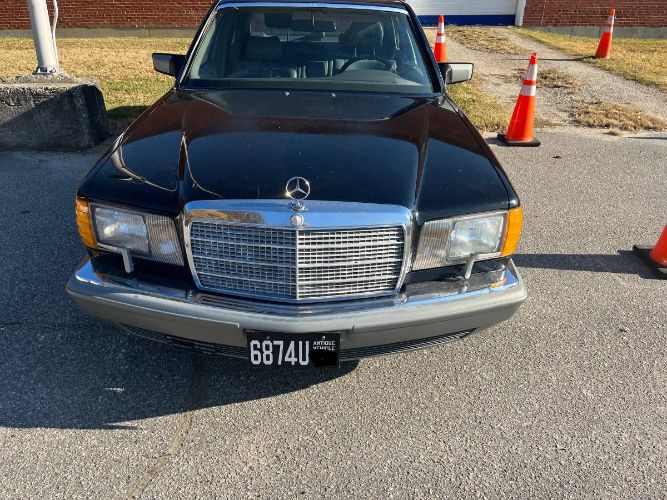 Mercedes-benz-300sel-1988-Black