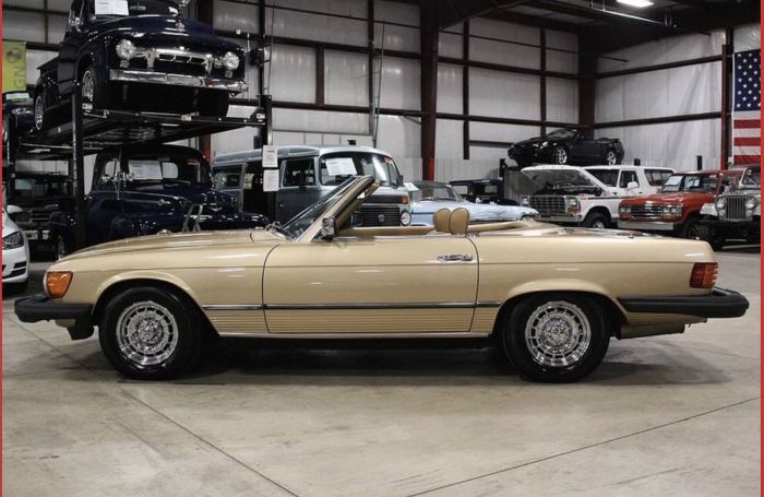 Mercedes-benz-300sl-1981-Champagne-Poly-Gold-14