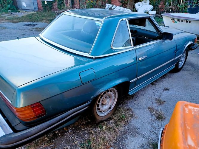 Mercedes-benz-300sl-1982-Blue-Gray-1