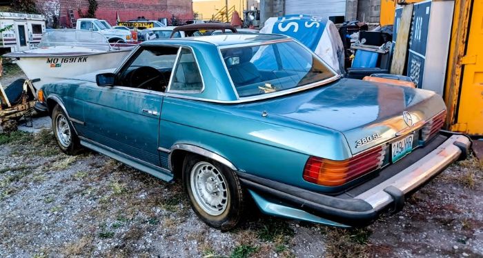 Mercedes-benz-300sl-1982-Blue-Gray-2