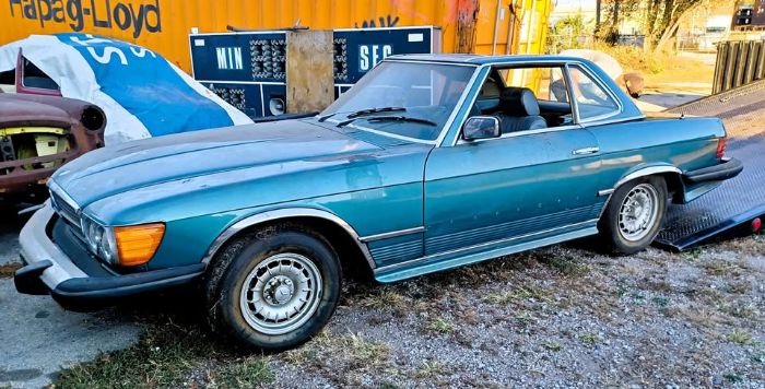 Mercedes-benz-300sl-1982-Blue-Gray-4