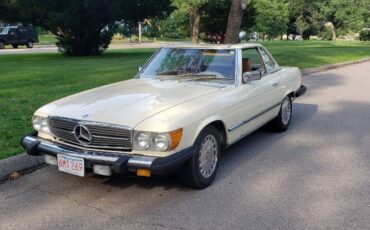 Mercedes-benz-300sl-1985-Cream-Tan-1