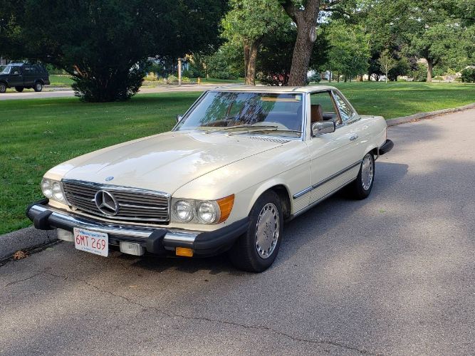 Mercedes-benz-300sl-1985-Cream-Tan-1