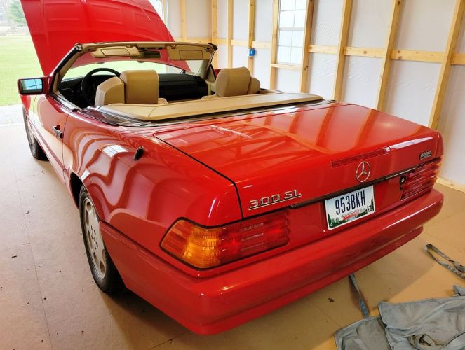 Mercedes-benz-300sl-1993-Red-Tan-12