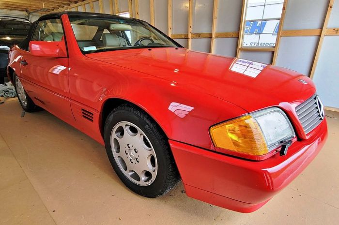 Mercedes-benz-300sl-1993-Red-Tan-19
