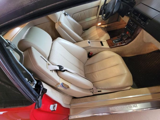 Mercedes-benz-300sl-1993-Red-Tan-3